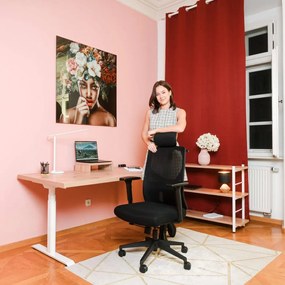 Liftor Focus ergonomická kancelárska stolička, čierna