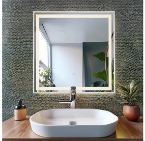 Globo 84037 - LED Stm. zrkadlo s podsvietením RIVAS LED/10W/230V 50x50 cm