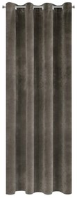 ZATEMŇOVACÍ ZÁVES NA KRÚŽKOCH RIA 140X250 CM GRAFITOVÁ