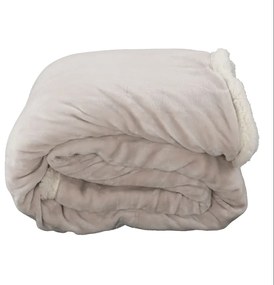 Kondela Obojstranná deka, ANKEA TYP 1, biela, 200x220