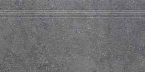 Schodovka Rako Kaamos čierna 40x80 cm mat DCP84588.1