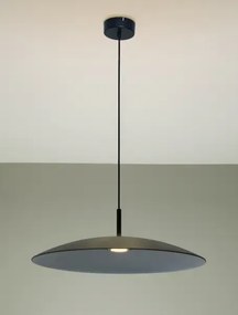 LED čierno-dymový dizajnový luster Polifemo 60