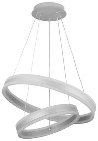 LED Stmievateľný luster na lanku LED/135W/230V 3000-6500K + diaľkové ovládanie