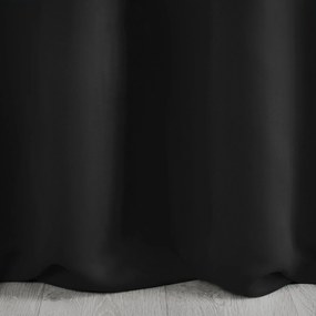 ZATEMŇOVACÍ ZÁVES NA KRÚŽKOCH BLACKOUT 135X250 CM ČIERNA