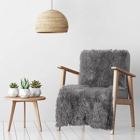 CHLPATÁ DEKA TIFANY1 70X160 CM SIVÁ