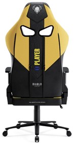 Látkové herné kreslo Diablo X-Player 2.0 King Size, Dark Sunflower