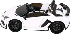 Ramiz Lamborghini SVJ DRIFT pre 2 deti Biela + funkcia Drift + diaľkové ovládanie