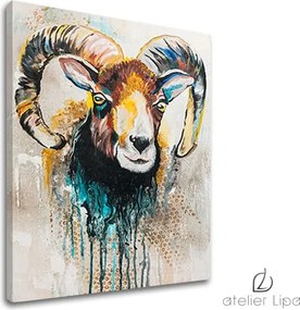 Autorská reprodukcia na plátne ZVIERA XOBDO120D1