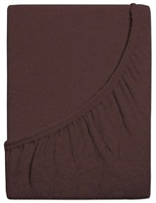 4Home froté prestieradlo Ideál tmavohnedá, 70 x 140 cm