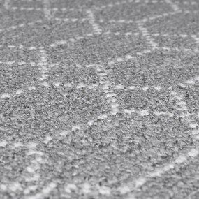 Svetlosivý umývateľný behúň 57x230 cm Argyll – Flair Rugs