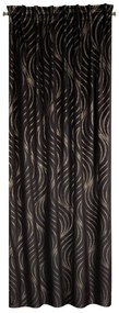 ZATEMŇOVACÍ ZÁVES NA PÁSKE LIMITED COLLECTION VICTORIA3 140X270 CM ČIERNA