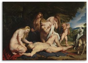 Gario Obraz na plátne Smrť Adonisa - Peter Paul Rubens, reprodukcia Rozmery: 120 x 80 cm