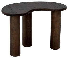 Tmavohnedý konferenčný stolík z kaučukového dreva 36x53 cm Luppa – Bloomingville