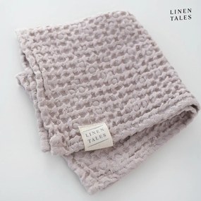Svetloružové uteráky a osušky v súprave 3 ks Honeycomb - Linen Tales