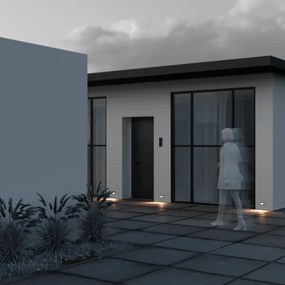 Maytoni O045SL-L3B3K-LED Vonkajšie vstavané svietidlo BOSCA LED/3W/230V IP65 čierna