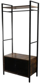 Predsieňový Nábytok Loft 8645 E dark vintage wood