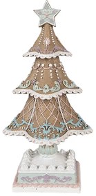 Dekorácia vianočný perníkový stromček Gingerbread Tree - 12*12*25 cm