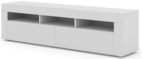 TV stolík/skrinka Moderno (biela). Akcia -20%. Vlastná spoľahlivá doprava až k Vám domov. 1124837