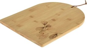 Vianočná servírovacia tácka z bambusu 35 × 26,5 × 1,5 cm