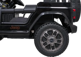 Ramiz Jeep Wrangler Rubicon LIFT elektrické autíčko pre deti čierne
