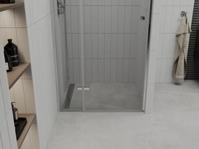 Mexen Roma, sprchové dvere do otvoru 80 x 190 cm, 6mm číre sklo, chrómový profil, 854-080-000-01-00