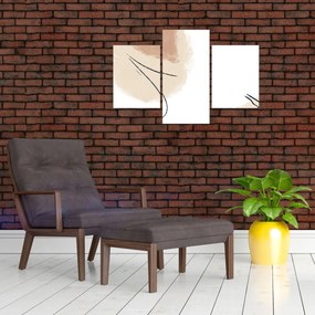 Obraz - Biela abstrakcia (90x60 cm)