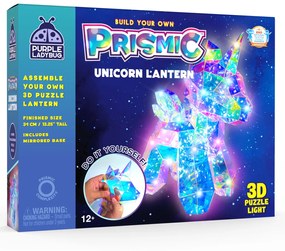 PRISMIC™ 3D Puzzle LED lampa - Jednorožec (APU-R-PM-1573)