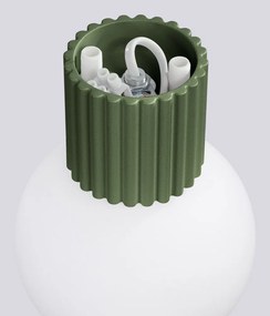 Zelené nástenné svietidlo ø 12 cm Orbital – Sollux