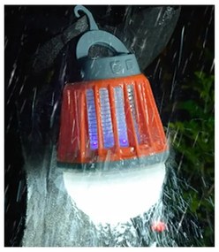 Extol - LED Prenosná lampa s lapačom hmyzu LED/3W/2000 mAh/3,7V IPX6