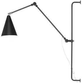 ByRydens 4300530-4002 - Nástenná lampa YUKON 1xE27/5W/230V čierna