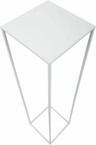 STOJAN NA KVETINÁČ SIMPLE 100X24X24 CM BIELA