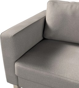 Poťah na sedačku Karlstad (nerozkladací, 3-miestny, krátky) farba produktu béžová látka zapletaná