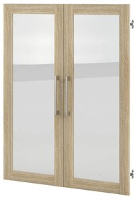 Komponent - dvierka v dekore duba v prírodnej farbe 84x105 cm Prima – Tvilum