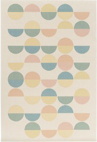 Balta, POŠKODENÝ - Kusový koberec Star 17632-068 - na von aj na doma, 160x230, viacfarebná, chodba / predsieň