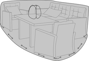Poťah na záhradný nábytok Lvasalia 8 (čierna). Akcia -10%. Vlastná spoľahlivá doprava až k Vám domov. 1146458