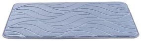 Modrá kúpeľňová predložka z pamäťovej peny 50x80 cm Tropic - Wenko