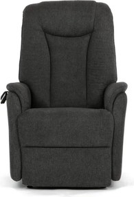Polohovacie kreslo sivé, elektrické TV-L8963 GREY2