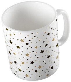 Biely keramický hrnček s vianočným motívom 330 ml – Butter Kings