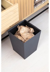 Čierny odpadkový kôš Sofia Canvas Paper Laminate – Bigso