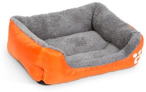 Pelech pre psy -  "L" veľkosť - 65 x 50 cm - oranžový