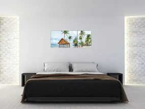 Obraz - Pláž (120x50 cm)