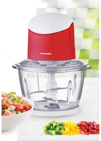 Heinner HMC-K500WHR - Sekáčik 500 W/230 V, červený