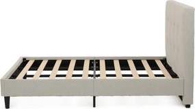 Manželská posteľ béžová 180x200 cm BED-M180 CRM2