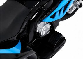 LEAN CARS Elektromotor na akumulátor BMW S1000RR, trojkolka, modrá