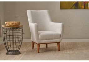 Kreslo NUPI krémové