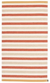 Vnútorný a vonkajší koberec v tehlovo-krémovej farbe 70x120 cm Teo Brick – Pappelina