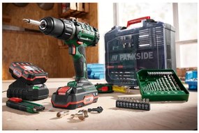 Parkside®  Aku vŕtací skrutkovač s príslušenstvom 20 V Pabs 20-Li G8  (100395750)