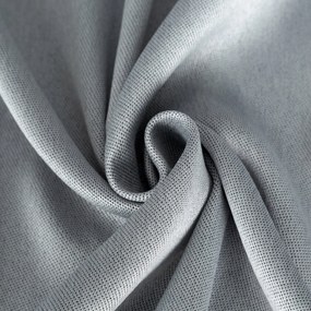 ZATEMŇOVACÍ ZÁVES NA KRÚŽKOCH CARLO 135X250 CM STRIEBORNÁ