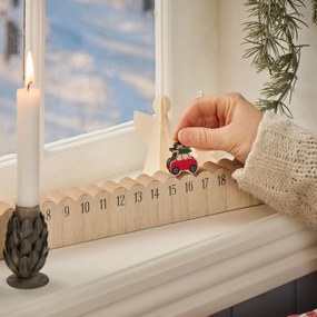 Ib Laursen Adventný kalendár Driving Car 50 cm