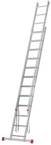 Hliníkový dvojdielny výsuvný rebrík VENBOS HOBBY, 2x12 priečok, 5,62 m